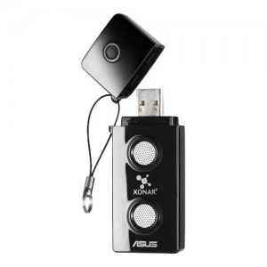 Image of ASUS Republic of Gamers ROG Xonar U3 5.1 Channel USB Sound Card - Black