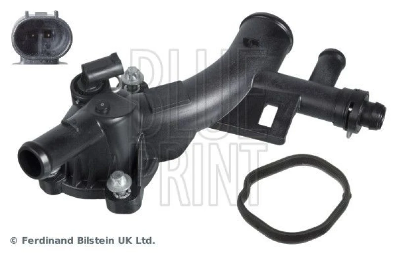 Image of Blue PRINT Coolant Flange Blue PRINT ADG09252