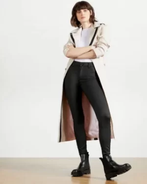 Image of Wet Look Skinny Jeans