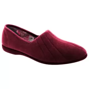 GBS Audrey Ladies Slipper / Womens Slippers (4 UK) (Burgundy)