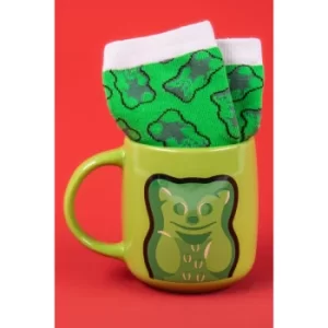 Image of Haribo Gold Bear Ceramic Mug and Sock Set