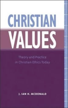 Image of Christian Values by James I. H Mcdonald and Ruth Harvey Paperback
