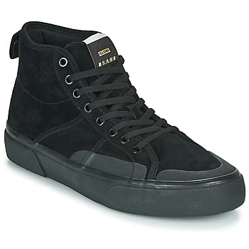 image of Globe LOS ANGERED II mens Shoes (High-top Trainers) in Black.5,9,10,10.5,12