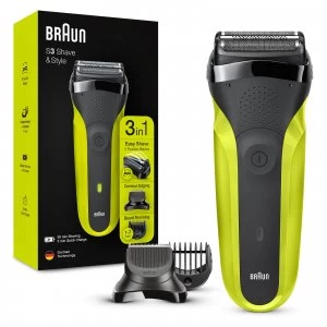 image of Braun Series 3 Shave&Style 300BT Electric Shaver