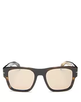 Image of David Beckham Mens Square Sunglasses, 52mm