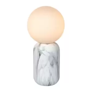 Image of Marbol Classic Table Lamp - Ø15cm - 1xE27 - White