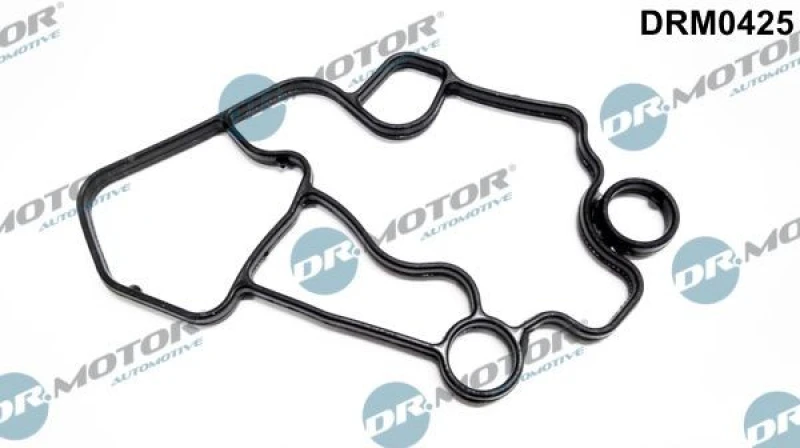Image of DR.MOTOR AUTOMOTIVE Oil filter housing gasket DR.MOTOR AUTOMOTIVE DRM0425