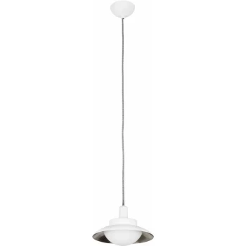 image of Faro Side - 1 Light Dome Ceiling Pendant White, Nickel, G9