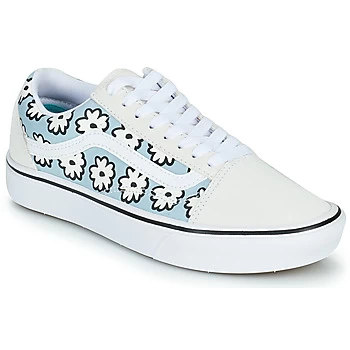 image of Vans OLD SKOOL womens Shoes Trainers in White,4.5,5,6,6.5,7.5,3,7,5.5,4