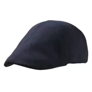 Image of Atlantis Gatsby Street Flat Cap (One Size) (Navy)