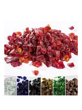 Teamson Home Red Fire Glass - 4Kg