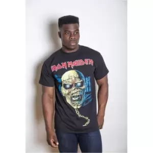 Image of Iron Maiden - Piece of Mind Unisex Small T-Shirt - Black