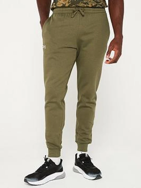 Image of Under Armour Armour UA Rival Fleece Joggers Mens - Green Green L
