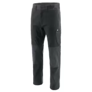 Image of Caterpillar Mens Machine Cargo Trousers (32L) (Black)