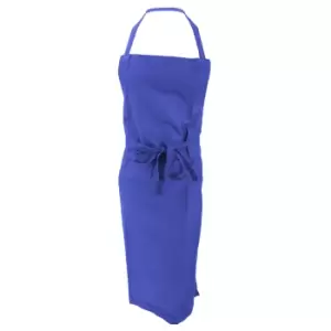 Image of Jassz Bistro Bib Apron / Hospitality & Catering (Pack of 2) (One Size) (Royal)