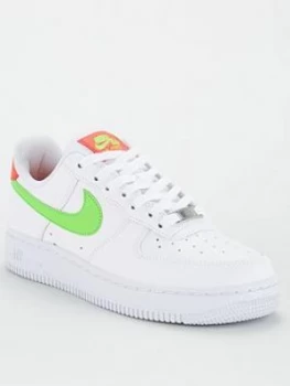 Image of Nike Air Force 1 '07 - White/Green/Pink
