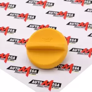 Image of AUTOMEGA Cap, oil filler OPEL 130122710 90412508,90412508,0650090 5650831,650090,90412508,90412509,90412508,90412508