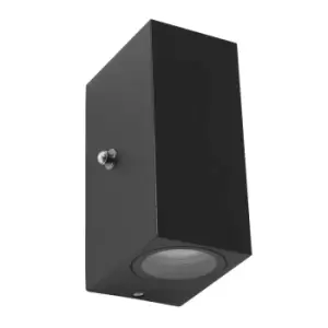 Image of Outdoor Up Down Wall Light Matt Zwart IP54