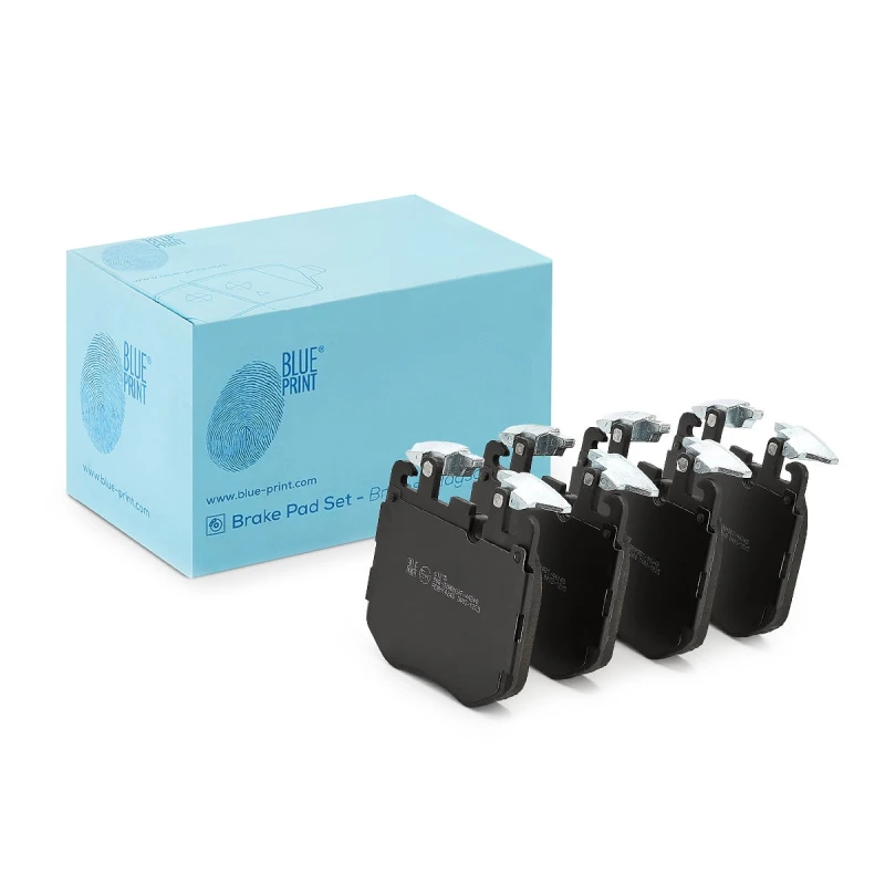 Image of Blue PRINT Brake pad set Blue PRINT ADB114248