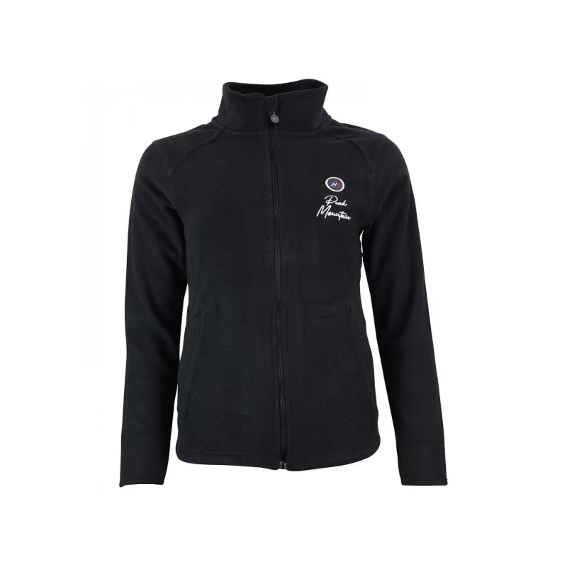 Image of Womens fleece Peak Mountain Adaro Noir Female L