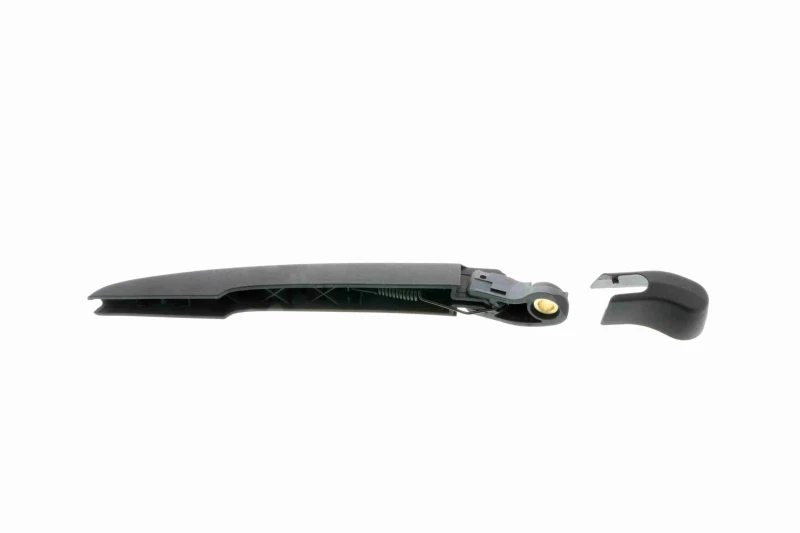 Image of VAICO V20-2612 Wiper Arm Rear, with cap PBT, GRP (Glass fibre Reinforced Plastic) Wiper Arm,windscreen washer (301)