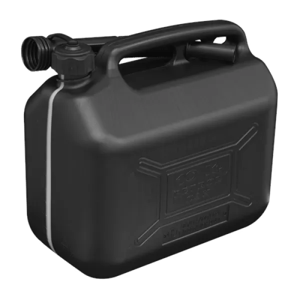 image of Genuine SEALEY JC10PB Fuel Can 10ltr - Black