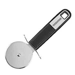 image of Fackelmann Sense Pizza Cutter 18cm Stainless Steel Non-Slip Ergonomic Soft-Touch Plastic Handle