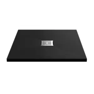 image of Hudson Reed Square Shower Tray 800 x 800mm - Black