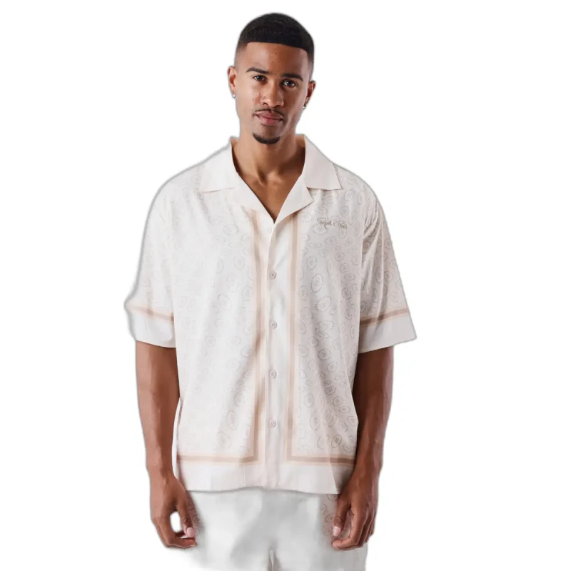 Image of Project X Paris Shirt Project X Paris Retro Beige Male L
