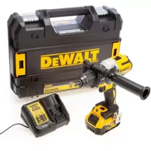 image of DCD996P1 18V xr Brushless Combi Drill (1 x 5.0Ah Battery) in TStak Case DCD996P1-GB - Dewalt