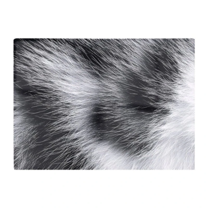 Image of Warren Reed Designer Silver Tabby Cat Fur Print Chopping Board