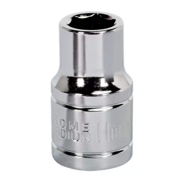 Image of Genuine SEALEY S0649 WallDrive® Socket 11mm 1/2Sq Drive