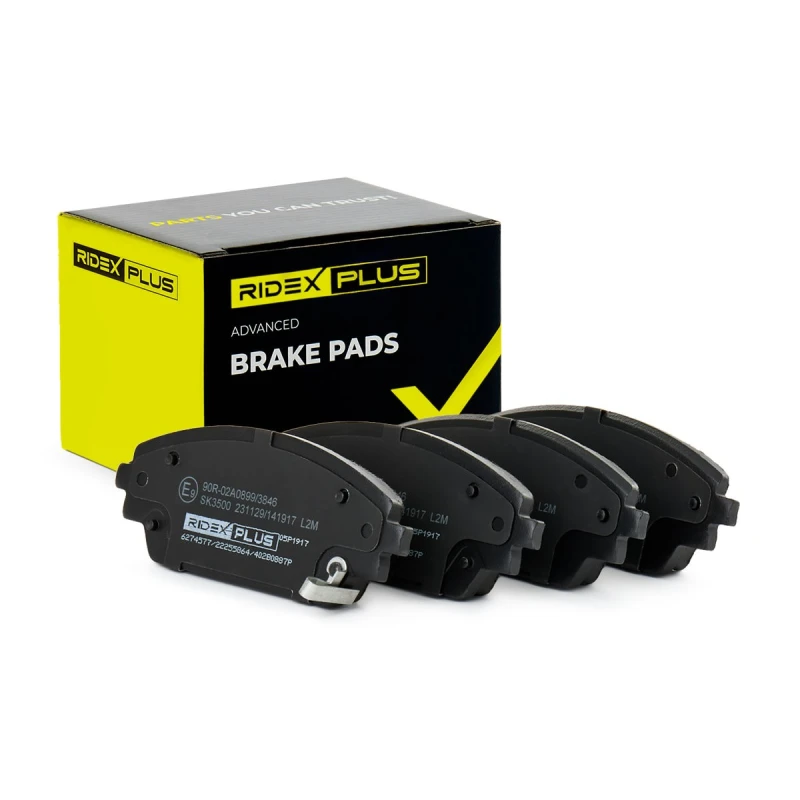 Image of RIDEX PLUS Brake pad set RIDEX PLUS 402B0887P
