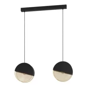 image of Eglo Mumbles Industrial 2 Light Pendant