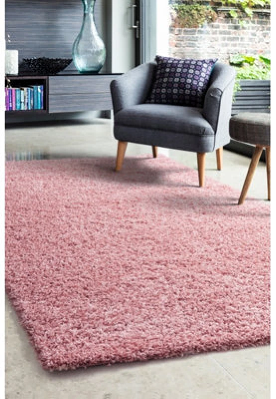 Image of Homemaker Jazz Shaggy Cosy Rug Blush 80X150 JB42129