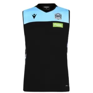 Image of Macron Glasgow Singlet Vest Mens - Blue