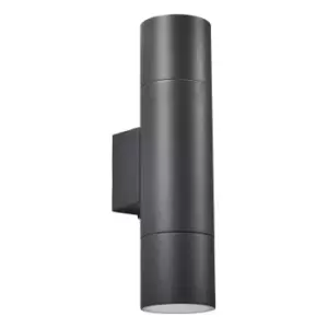 image of Zink MORRO Long Up and Down Wall Light Anthracite