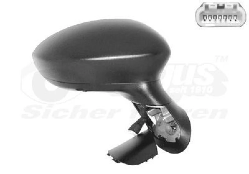 Image of VAN WEZEL Wing mirror VAN WEZEL 1624806