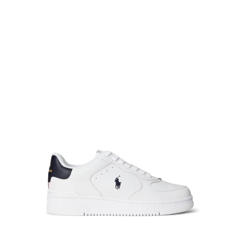 Image of Polo Ralph Lauren Polo Master Crt Rib Sn62 White/Navy/Red male 6 (40)