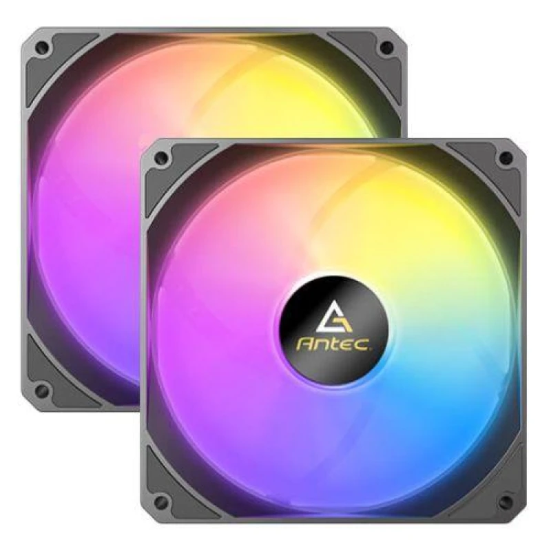 Image of Antec Antec P14 ARGB_2PK Computer case Fan 14cm Black 2 pc(s) 0-761345-40039-8