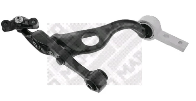 Image of MAPCO 52576 Suspension arm Control Arm, Cast Steel, Lower, with rubber mount, with holder Cast Steel Track Control Arm (273)