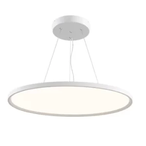 Modern Cosmos Integrated LED White Ring Pendant Ceiling Light