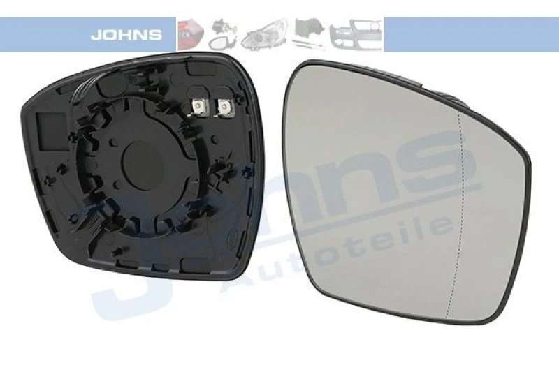 Image of Wing mirror glass JOHNS 32 76 38-81