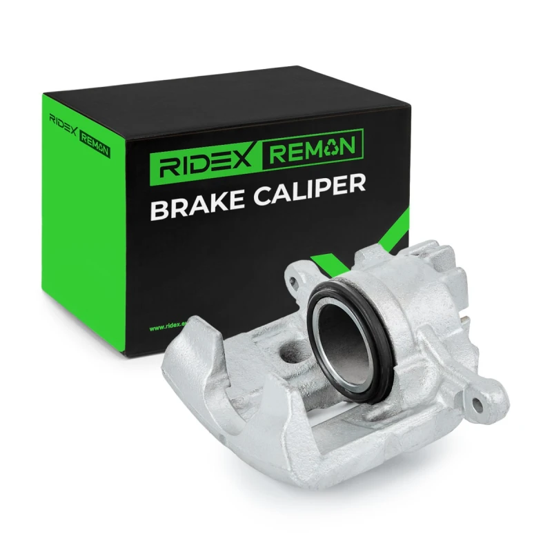 Image of RIDEX REMAN 78B0397R Brake caliper Front Axle Grey Cast Iron, Cast Iron Brake Caliper (78)