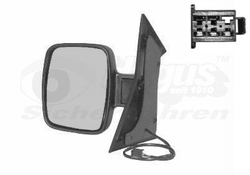 Image of VAN WEZEL Wing mirror VAN WEZEL 3078807