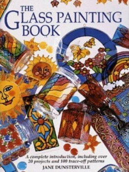 Image of The Glass Painting Book by Jane Dunsterville Hardback