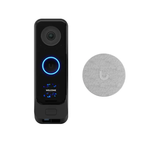 Image of Ubiquiti Ubiquiti G4 Doorbell Professional PoE Kit Black Silver UVC-G4 Doorbell Pro PoE Kit