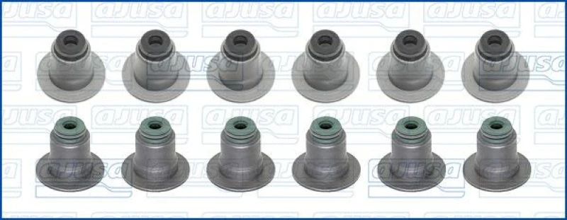 Image of AJUSA Valve stem seal set AJUSA 57073400