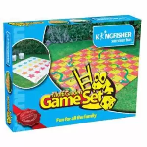 image of Kingfisher Multi-game Set: Snakes & Ladders And Tangled