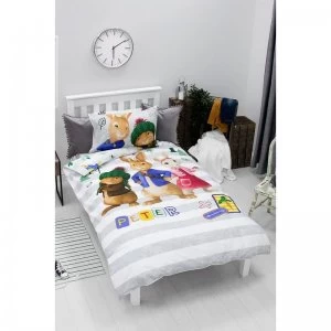 Image of Peter Rabbit Forest Panel Duvet Set